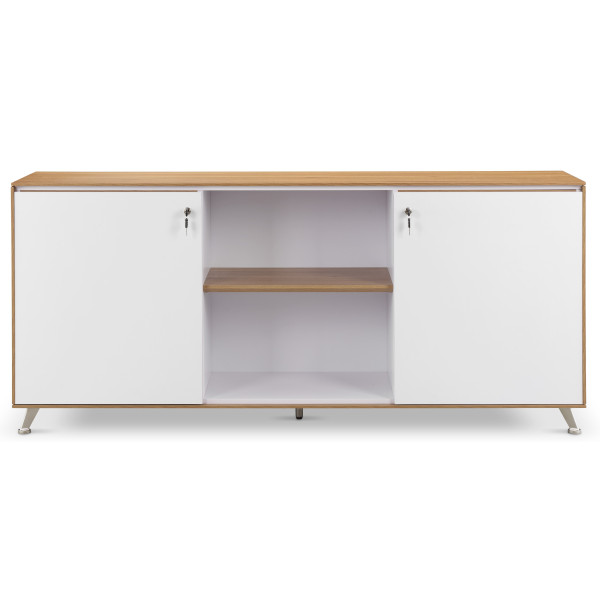 Nero Executive Credenza Storage Cupboard